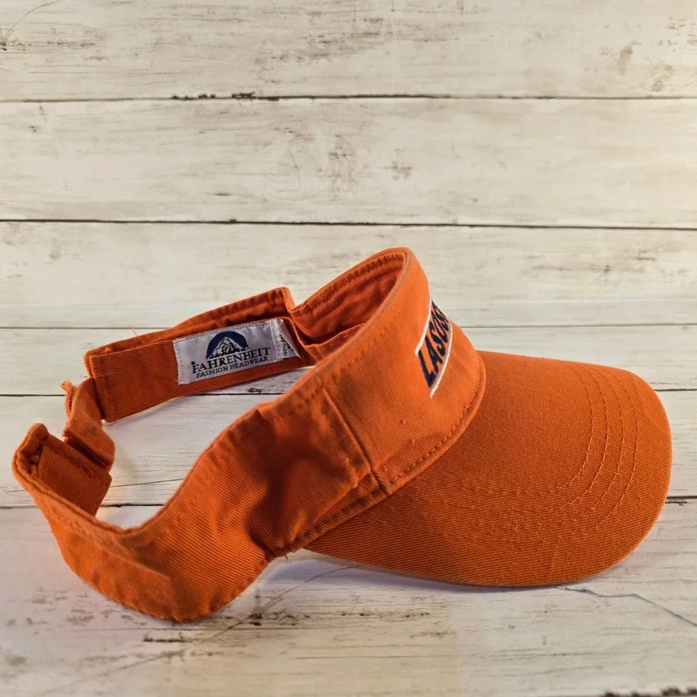 Danny Lasoski 20 Racing Visor‎ Hat Orange Fahrenheit Fashion Headwear Sprint Car